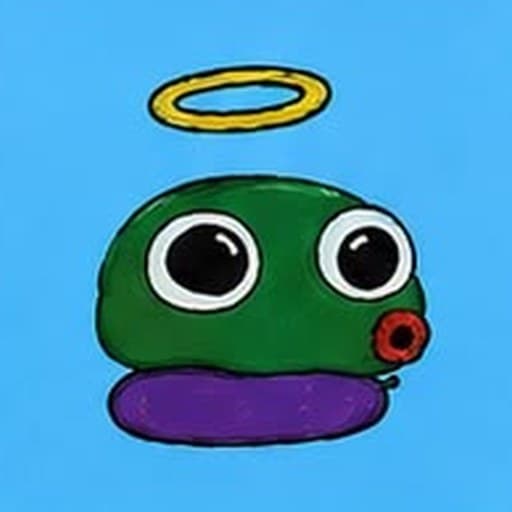 Blob Pepe #0007 — Halo